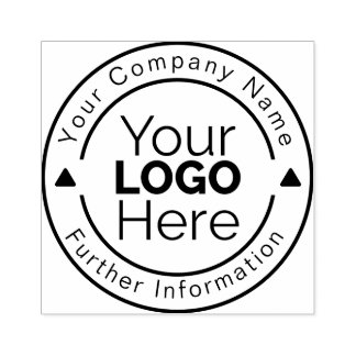Custom Personalised Business Logo Rubber Stamp