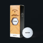 Custom Personalised Callaway Warbird Golf Balls<br><div class="desc">Make,  design,  create your own custom Callaway Warbird Golf Balls. Personalised golf equipment for birthday,  Christmas gifts,  wedding favours,  and promotional sports business,  school,  and college recreation.</div>