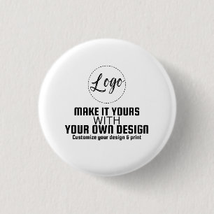 Custom Personalised Circle Button Template