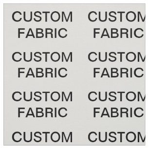 Custom Personalised Cotton Twill Fabric 58" Wide