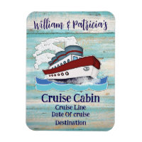Custom Personalised Cruise Cabin Stateroom Door