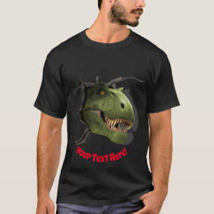 Custom Personalised Design Dinosaur T-Shirt