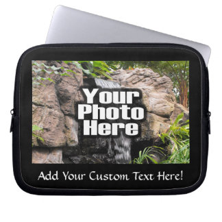 Custom Personalised Digital Photo Add Your Picture Laptop Sleeve