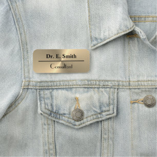 Custom Personalised Doctor Name Tag Badge