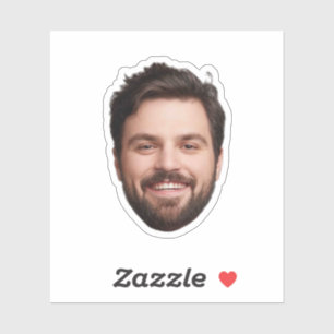 Custom personalised face head cutout funny
