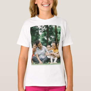 Custom Personalised Family Photo T-Shirt