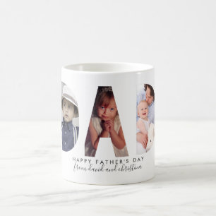 Custom Personalised Father's Day Gift Dad Love Coffee Mug