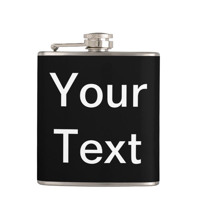 Custom Personalised Flask (Front)