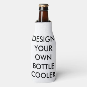 Custom Personalised Foam Bottle Cooler sleeve