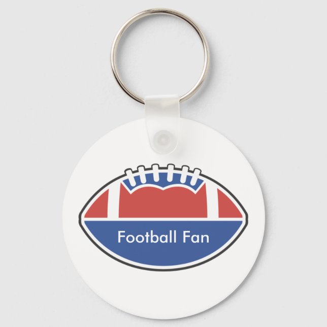 Custom Personalised Football Keychains (Front)