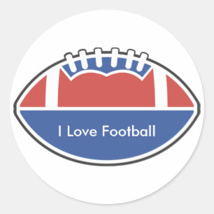 Custom Personalised Football Stickers