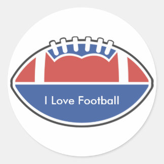 Custom Personalised Football Stickers