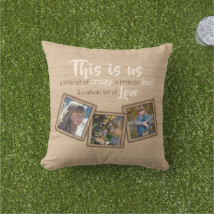 Custom Personalised Funny This Is Us Family Quote Cushion