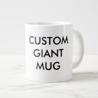 Custom Personalised Giant Mug Blank Template