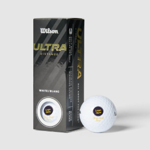 Custom Personalised Golf Ball Design