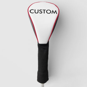 Custom Personalised Golf Club Cover Blank Template