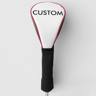 Custom Personalised Golf Club Cover Blank Template