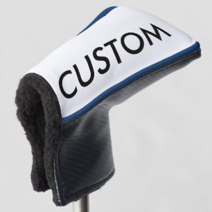 Custom Personalised Golf Club Cover Blank Template