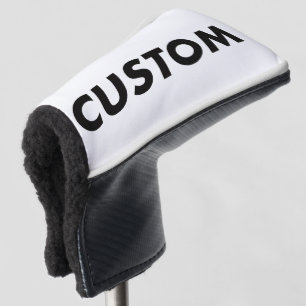 Custom Personalised Golf Club Head Putter Cover