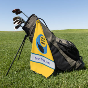 Custom Personalised Golf Towel With Logo