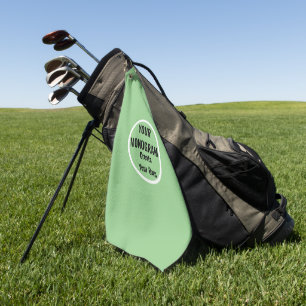 Custom Personalised Golf Towels, Monogrammed Towel
