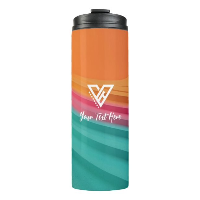 Custom : Personalised Gradient Tumbler (Front)