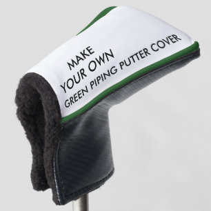 Custom Personalised Green Putter Golf Club Cover