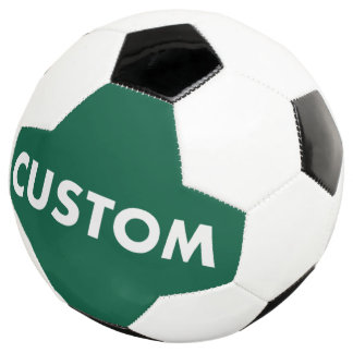 Custom Personalised HUNTER GREEN Football