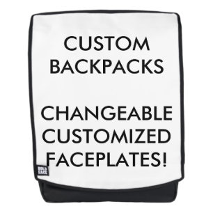 Custom Personalised Interchangeable Backpack Blank