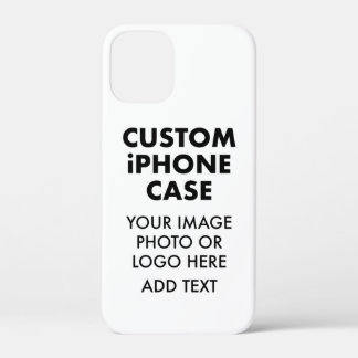Custom Personalised iPHONE 12 MINI BARELY THERE Case
