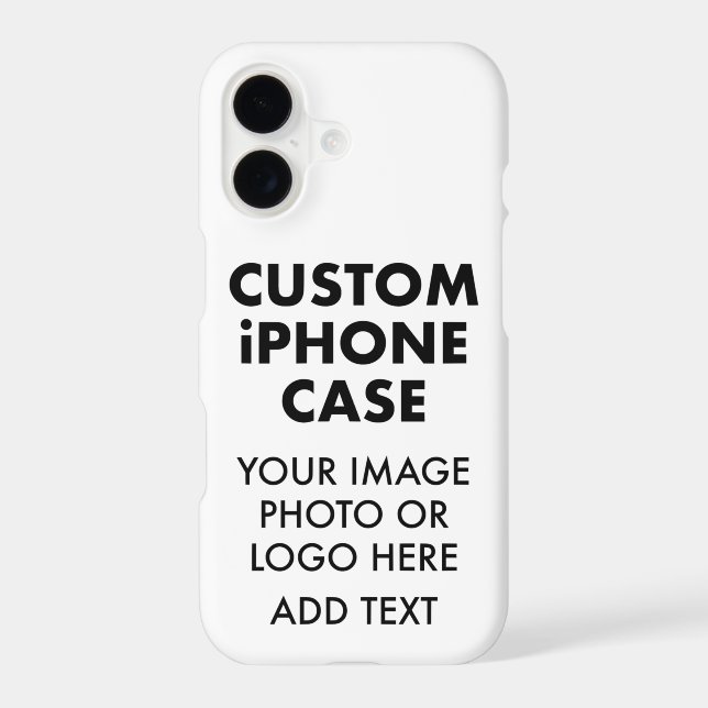 Custom Personalised iPHONE 14 PRO BUDGET CASE (Back)