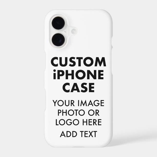 Custom Personalised iPHONE 14 PRO MAX BUDGET CASE (Back)