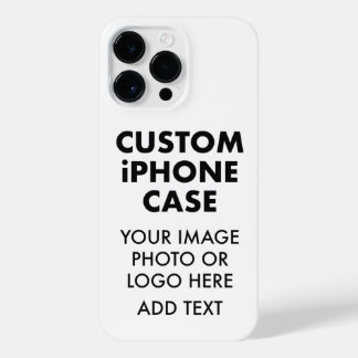 Custom Personalised iPHONE 14 PRO MAX BUDGET CASE