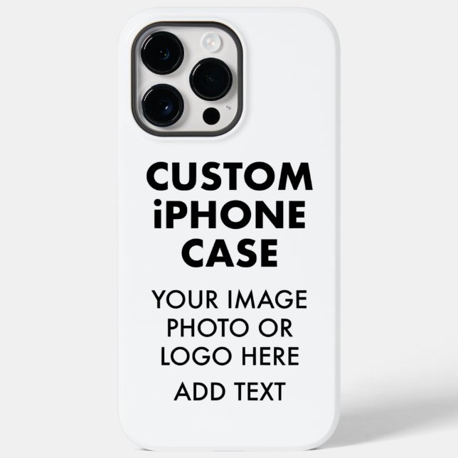 Custom Personalised iPHONE 14 PRO MAX TOUGH CASE (Back)