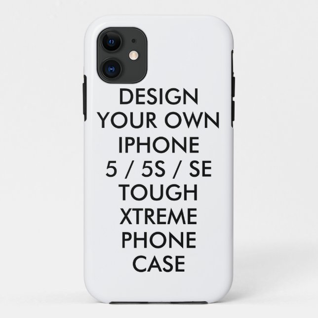 Custom Personalised iPhone 5/5S Tough Xtreme Case (Back)