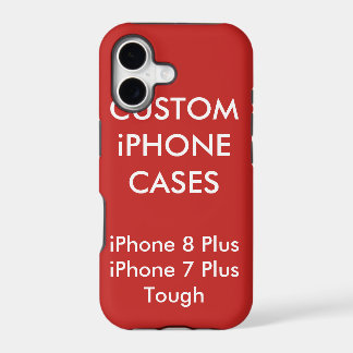Custom Personalised iPhone 8 Plus Tough Shell Case