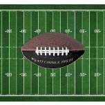 Custom personalised kids' football 2 Style Options American Football<br><div class="desc">Give him his own football</div>