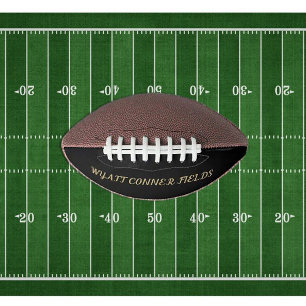 Custom personalised kids' football 2 Style Options American Football