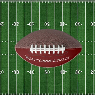 Custom personalised kids' football 2 Style Options American Football