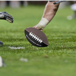 Custom personalised kids' football 2 Style Options American Football<br><div class="desc">Give him his own football</div>