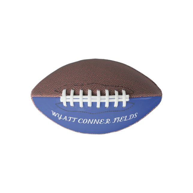 Custom personalised kids' football 2 Style Options American Football (Front)