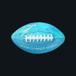 Custom personalised kids' football american football<br><div class="desc">Give him his own football</div>