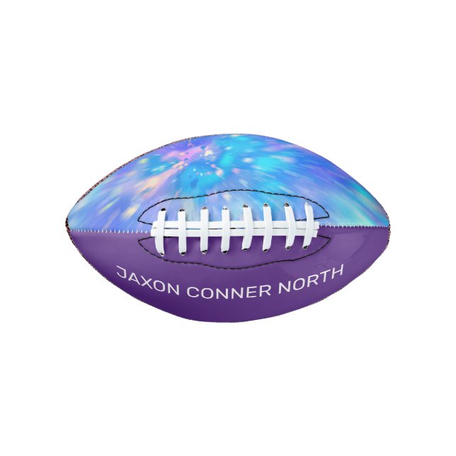 Custom personalised kids' football american football (Front)