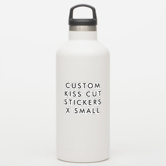 Custom Personalised KISS CUT STICKERS 3x3" X SMALL
