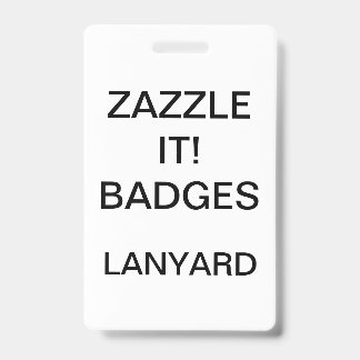 Custom Personalised LANYARD BADGE ID Badge