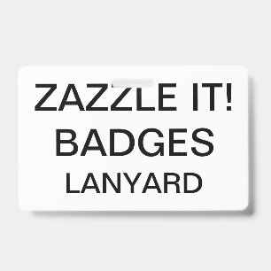 Custom Personalised LANYARD BADGE ID Badge