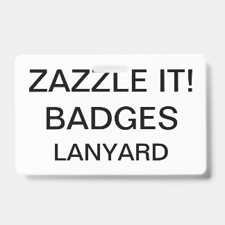 Custom Personalised LANYARD BADGE ID Badge