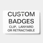 Custom Personalised LANYARD BADGE Template