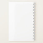Custom Personalised Large BLANK SKETCH Notebook