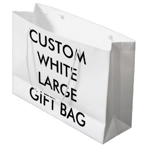 Custom Personalised Large Glossy Gift Bag
